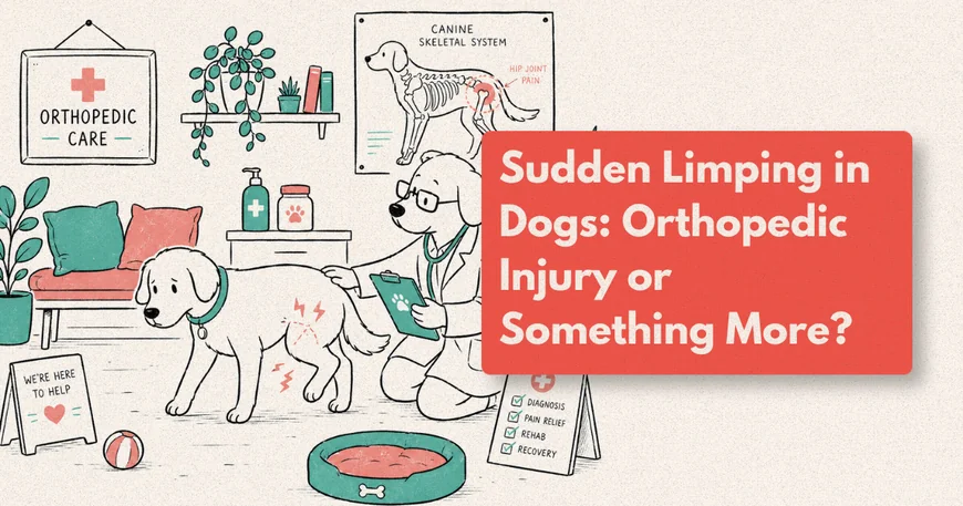 Why Is My Dog Suddenly Limping?
