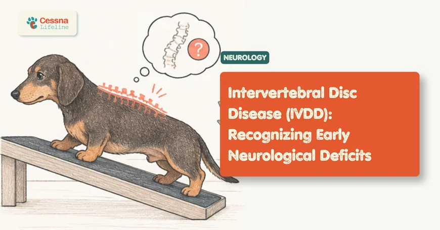 IVDD in Dogs: How to Recognize Early Neurological Deficits