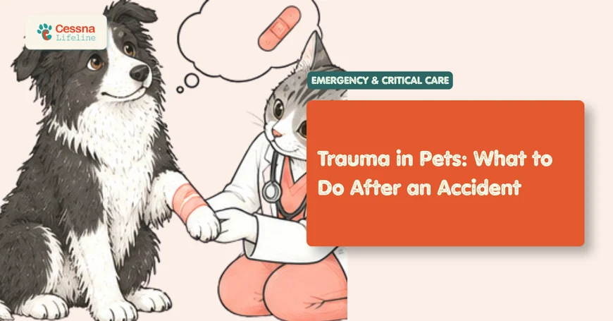 Trauma in Pets: What to Do After an Accident