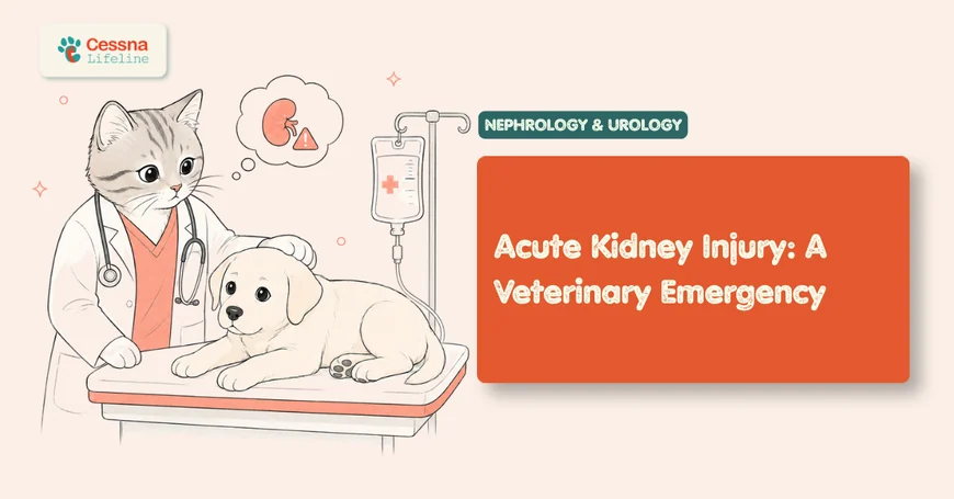 Acute Kidney Injury in Pets: A Critical Veterinary Emergency