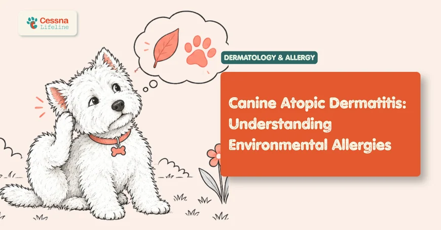 Canine Atopic Dermatitis: Environmental Allergies in Dogs