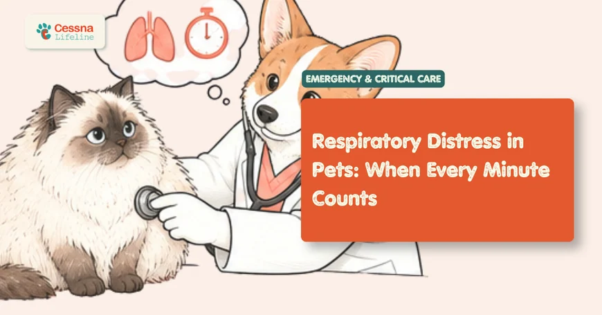 Respiratory Distress in Pets: When Every Minute Counts