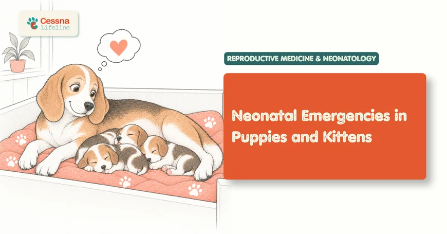 Fading Puppy Syndrome and Neonatal Emergencies: A Vet Guide