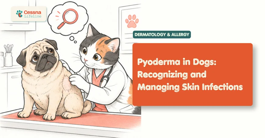 Pyoderma in Dogs: Recognizing and Managing Skin Infections