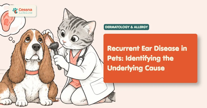 Recurrent Ear Infections in Pets: Finding the Underlying Cause