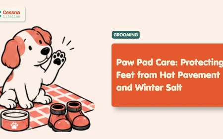 Dog Paw Pad Care: Heat, Salt and Cracked Pads
