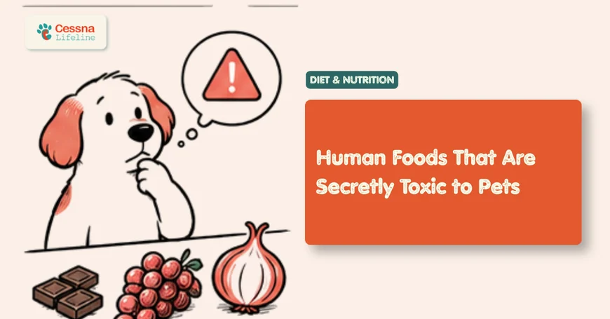 Toxic Foods for Dogs and Cats: What to Never Feed