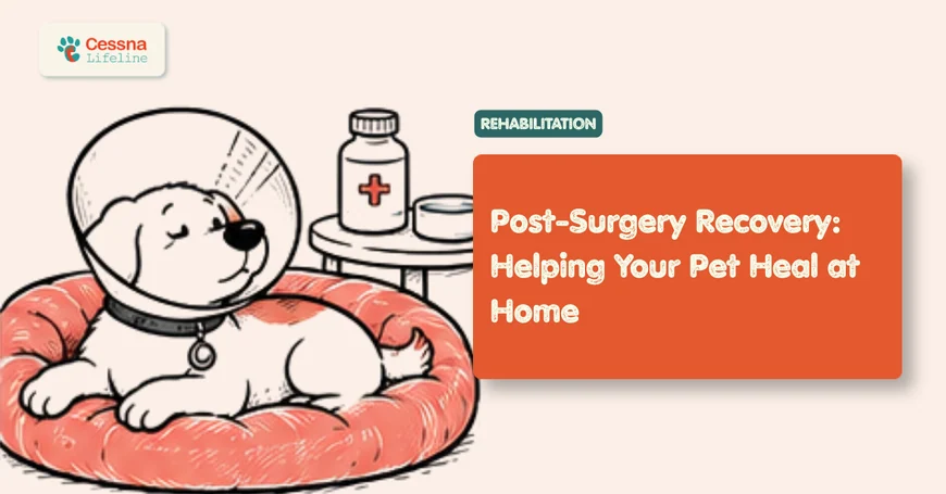 Pet Post Surgery Care: Healing at Home
