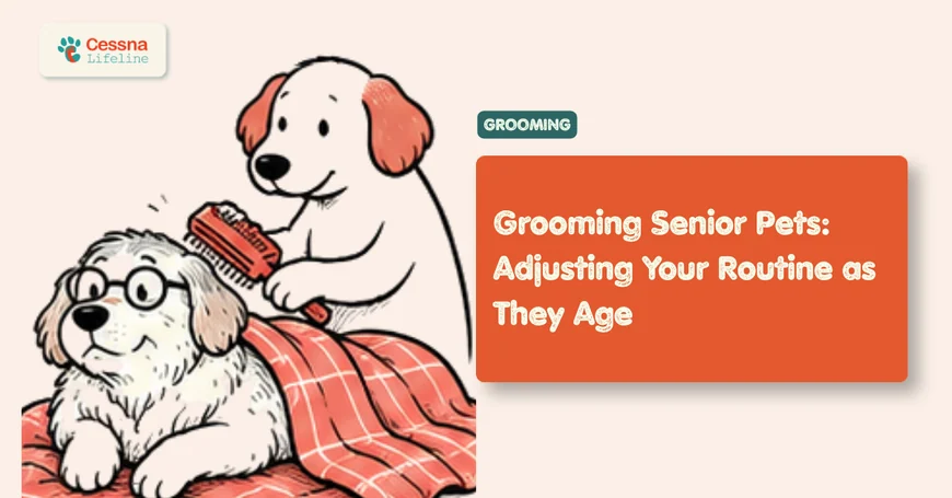 Senior Pet Grooming: How to Groom an Older Dog