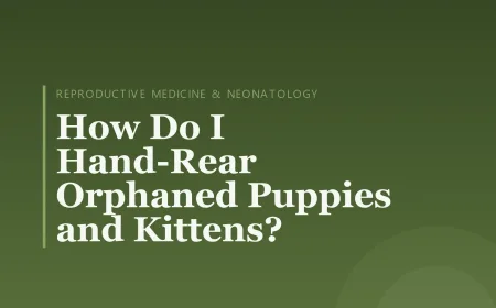 How Do I Hand-Rear Orphaned Puppies and Kittens?