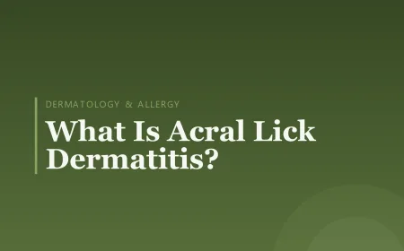 What Is Acral Lick Dermatitis?